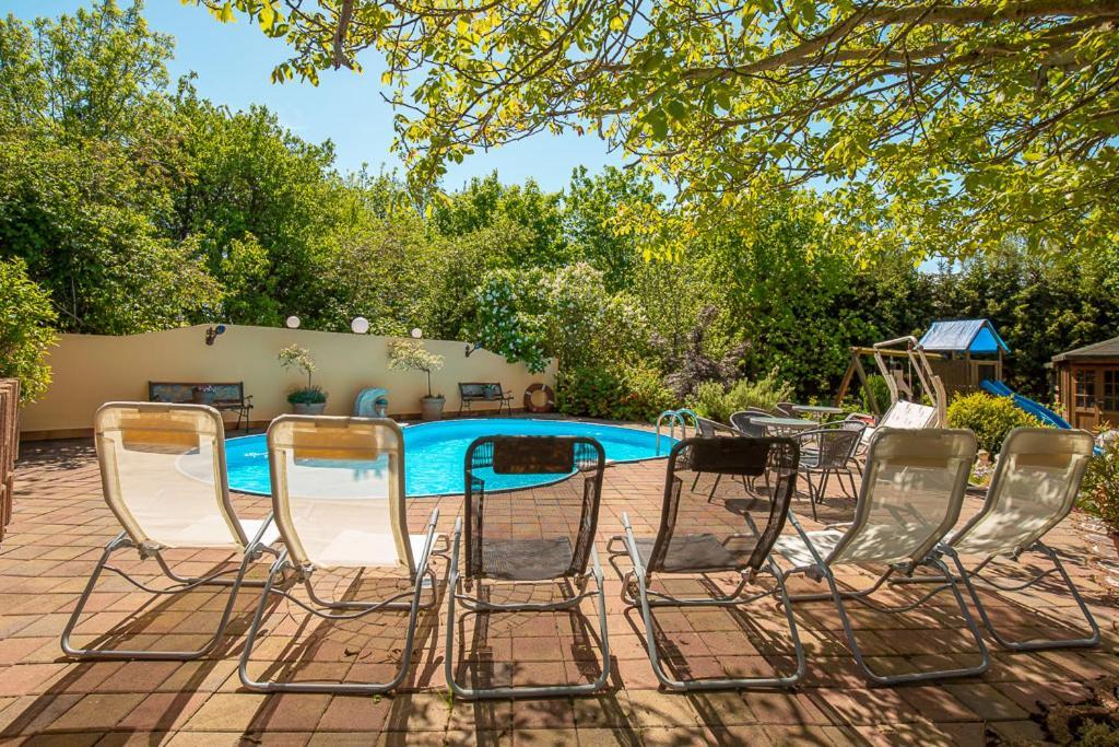 Ferienwohnung Am Walnussbaum Parchtitz Dış mekan fotoğraf